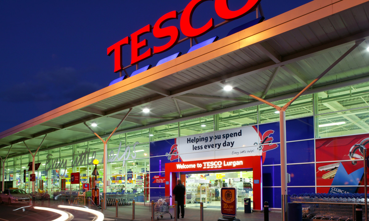 Grease Trap in Tesco Superstore, London