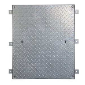 Access Cover, Locking, Galv, Solid Top, 750mm x 600mm (Facta AA)