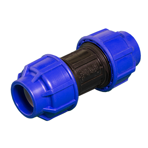 Compression - Straight coupler 63mm
