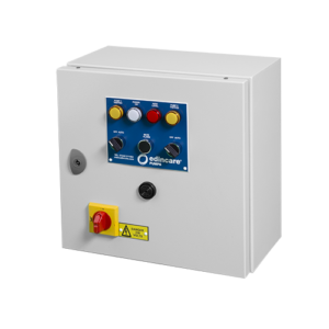 Control Panel Metal, 1 Phase (1-4kW) with 10hr Changeover Timer c/w V/F