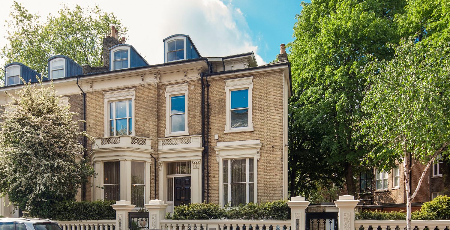 Private home with two-storey basement