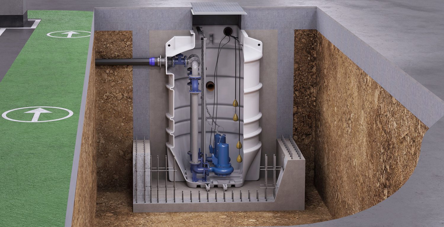 Anatomy of a below ground pumping station