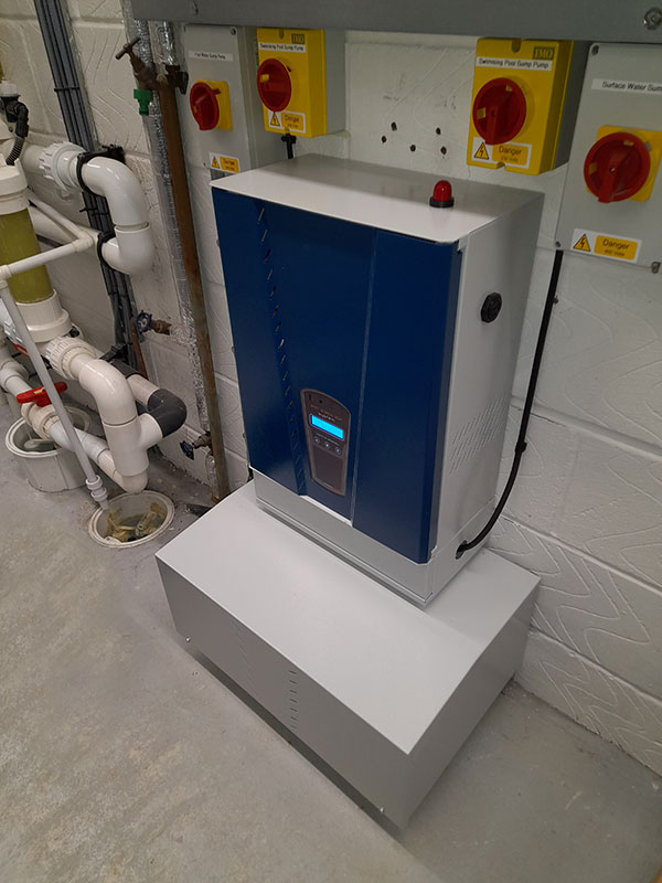 The PowerSafe battery backup system for the refurbished groundwater station