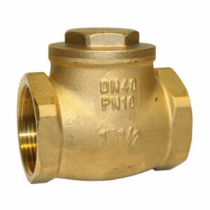 Brass swing check valves
